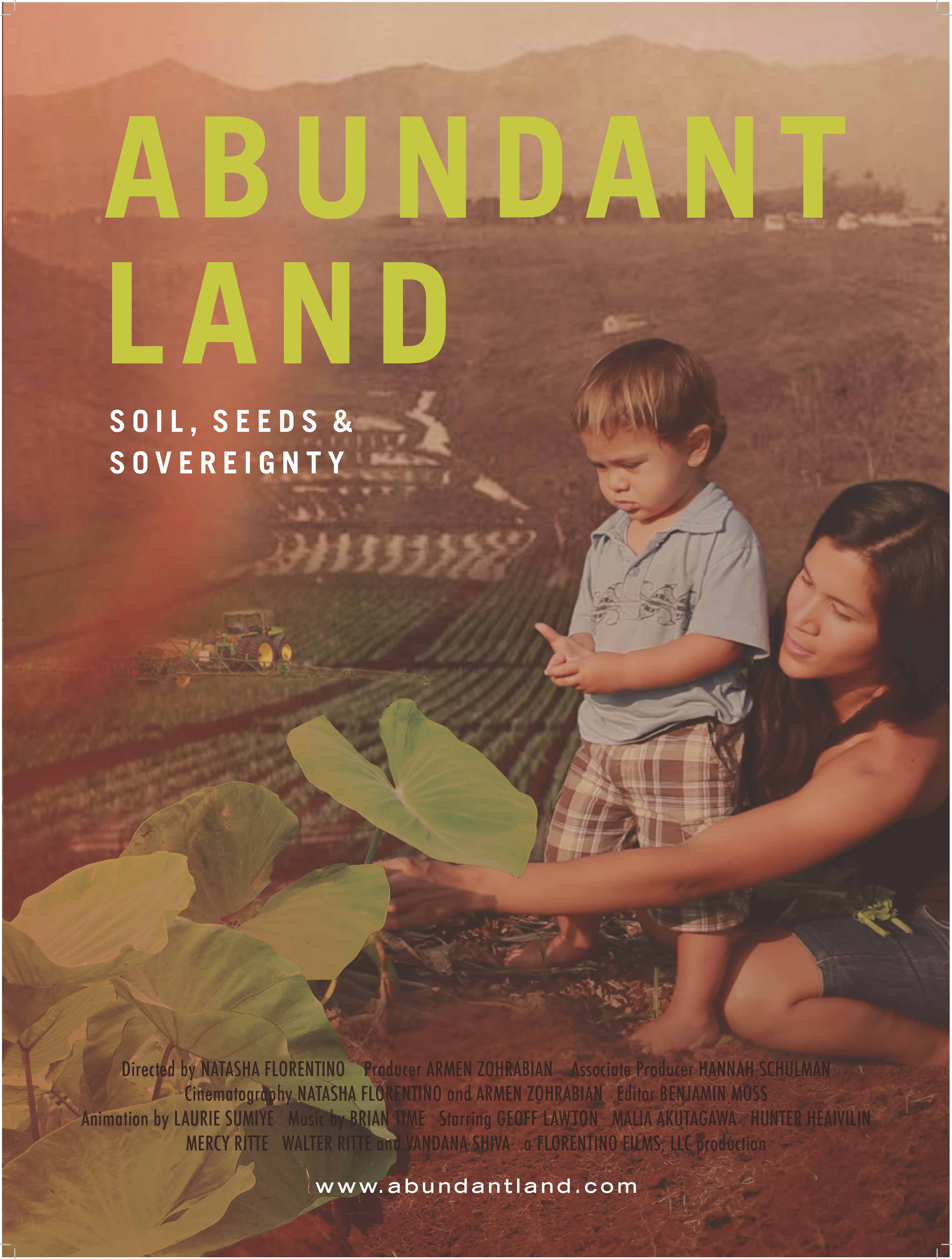 Abundant Land: Soil, Seeds, and Sovereignty